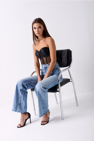 Корсет Lady Line 1125 черный - фото 8