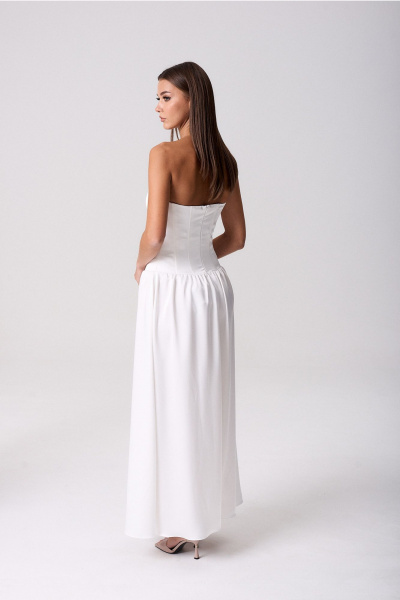 Платье Lady Line 1525 молочный - фото 9