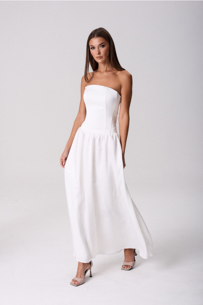 Платье Lady Line 1525 молочный - фото 1