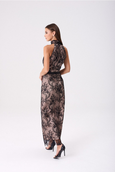 Платье Lady Line 1825 черный - фото 6