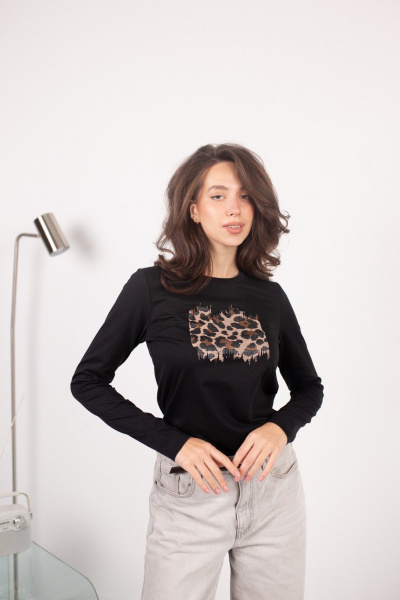 Джемпер Купалинка 668241.158-164 черный - фото 1