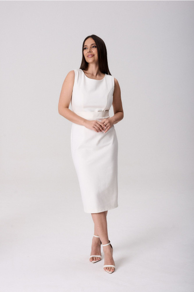 Платье Lady Line 2025 молочный - фото 9