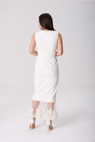 Платье Lady Line 2025 молочный - фото 6