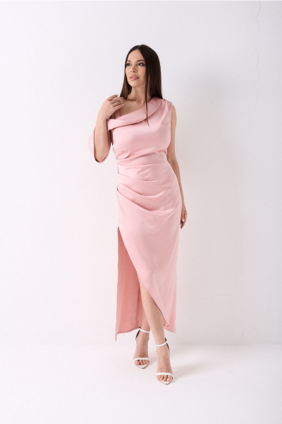 Платье Lady Line 2425 пыльная_роза - фото 1