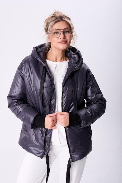 Куртка Диомант 1895 мокрый_асфальт - фото 1