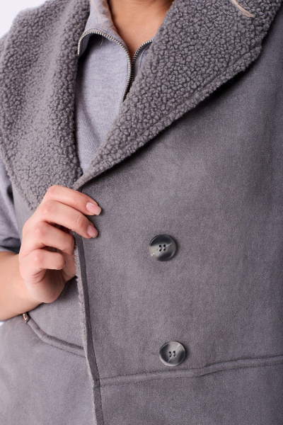 Брюки, джемпер, жилет Диомант 2107 серый - фото 6