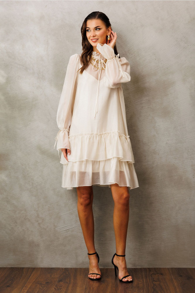 Платье Butеr 3226 сливочный - фото 2