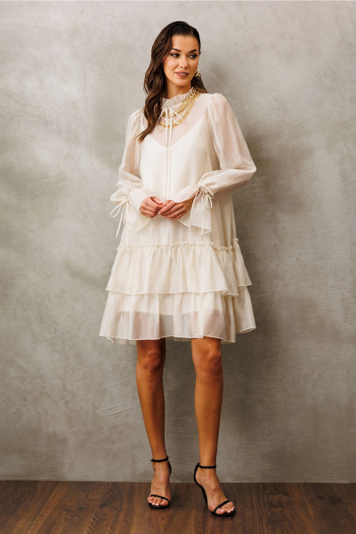 Платье Butеr 3226 сливочный - фото 1