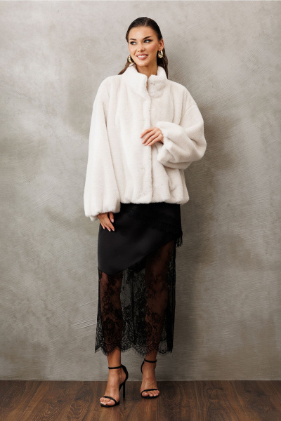 Куртка Butеr 3227 молочный - фото 4