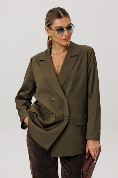 Жакет Anelli 1744 фисташковая_халва - фото 4