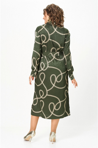 Платье VIPPRIMO 123 оливка - фото 6