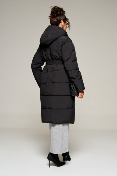 Пальто Beautiful&Free 8024 черный - фото 5