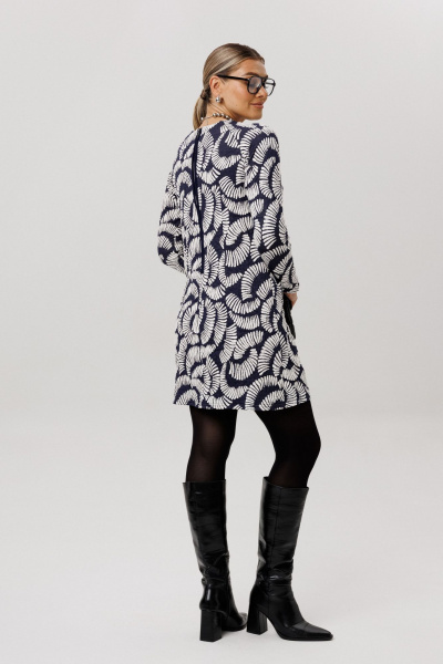 Платье Anelli 1750 круассан - фото 5