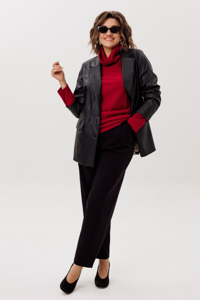 Джемпер Anelli 1509 вулкана_лава - фото 9