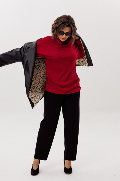 Джемпер Anelli 1509 вулкана_лава - фото 8