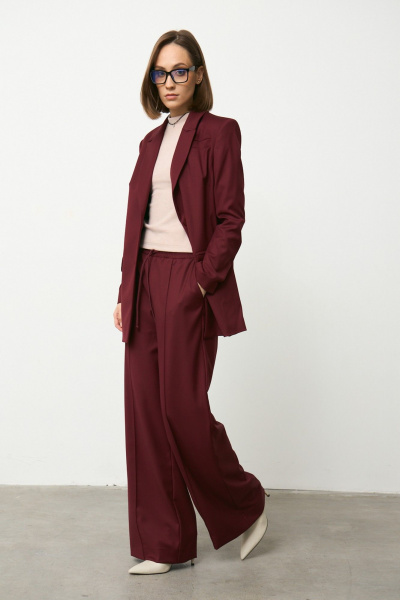 Жакет Luitui R3012 винный - фото 6