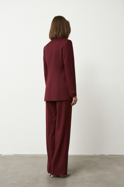 Брюки Luitui R2075 винный - фото 4