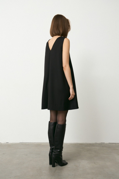 Платье Luitui R1095 черный - фото 15