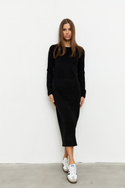 Платье Luitui R1097 черный - фото 5