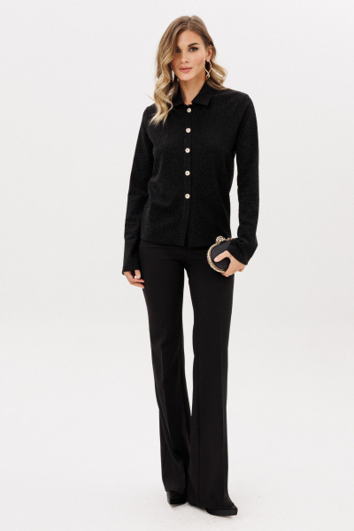 Брюки EOLA 2925.6 черный_меланж - фото 1