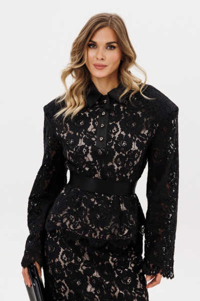 Блуза, юбка EOLA 2980 черный - фото 2