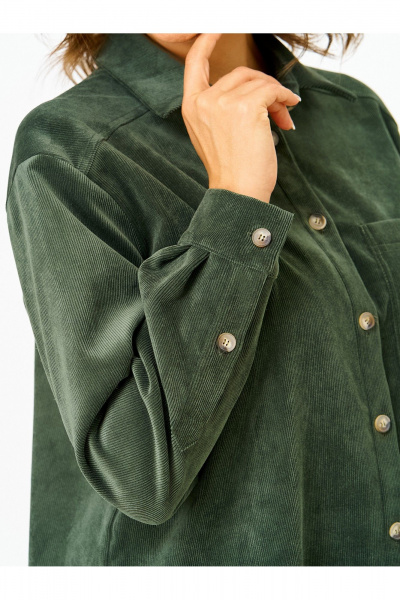 Блуза Zlata 4415 оливковый - фото 7