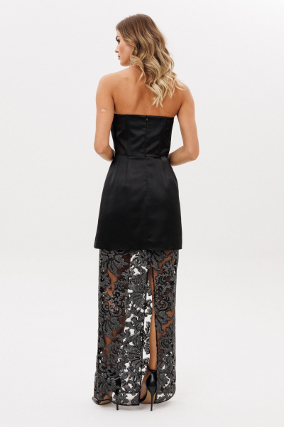 Юбка EOLA 2996 графит-черный - фото 8