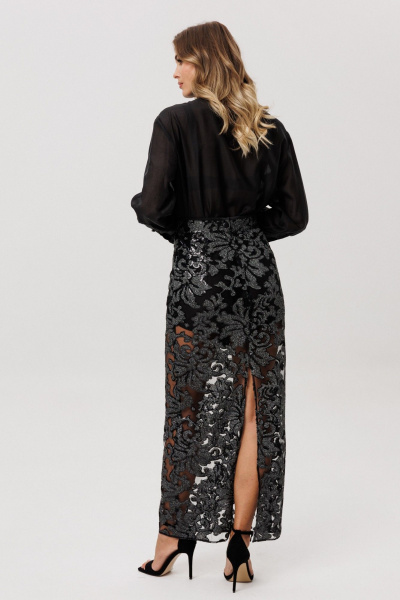 Юбка EOLA 2996.1 графит-черный - фото 4