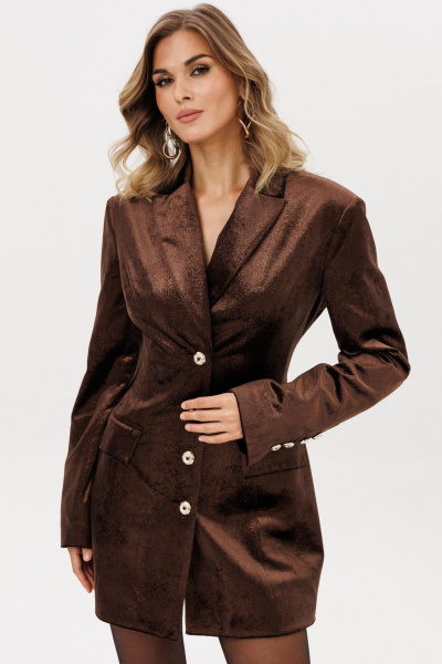 Платье EOLA 2998 коричневый - фото 6