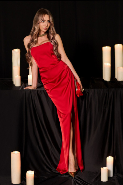 Платье Golden Valley 44241 красный - фото 1