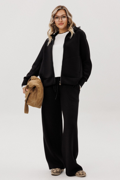 Брюки, джемпер Ma Vie М-706 черный - фото 2