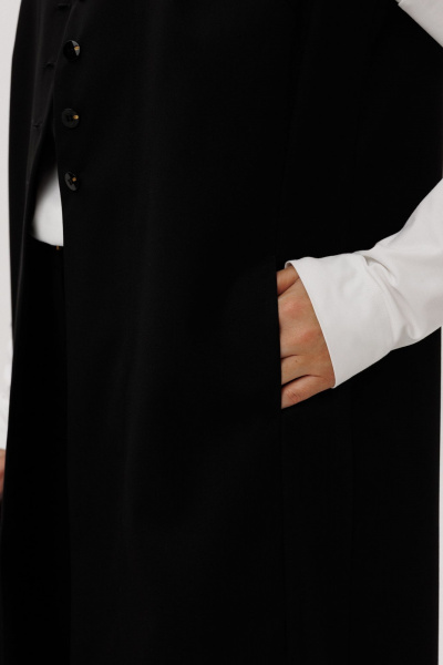 Тренч Ma Vie М-707- 1 черный - фото 3