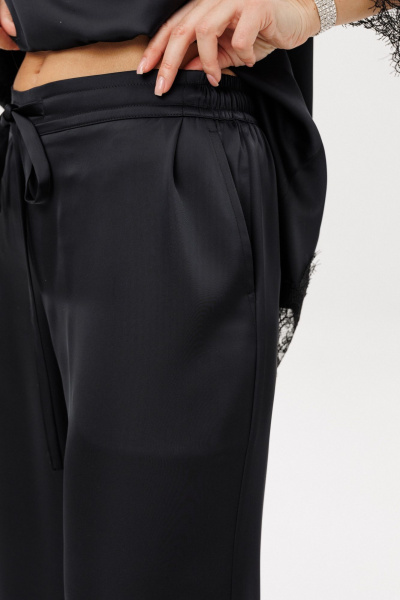 Блуза, брюки Ma Vie М-708 черный - фото 6