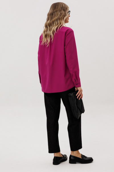 Рубашка Ma Vie М-715 фуксия - фото 8