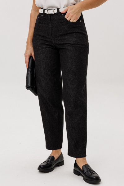 Брюки Ma Vie М-716 черный - фото 3