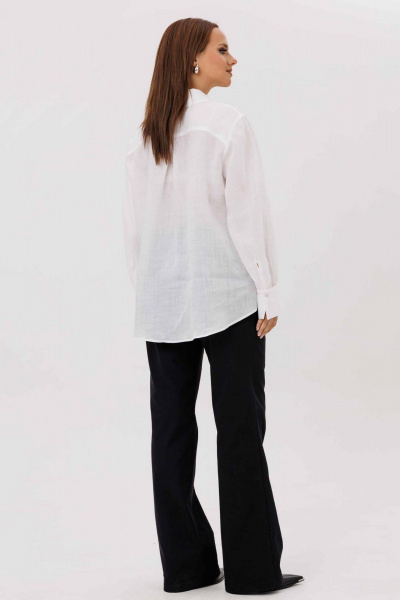 Блуза Mislana 1241 белый - фото 8