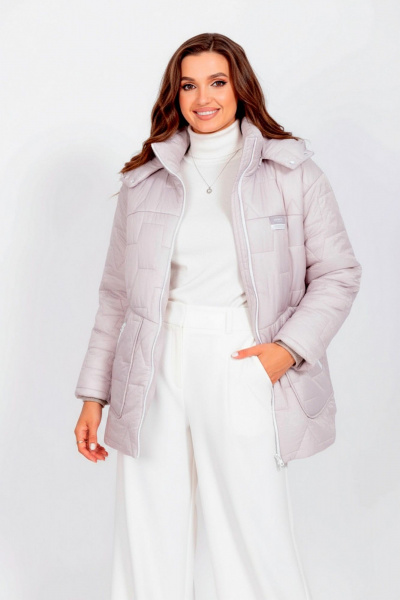 Куртка Mislana 1850 жемчужный - фото 1