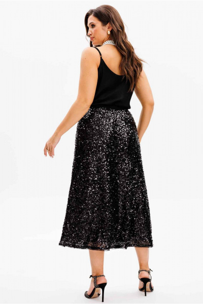 Топ Mislana 1164бл черный - фото 10