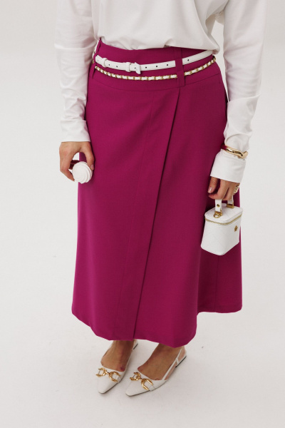 Юбка Ma Vie М-722-2 фуксия - фото 5