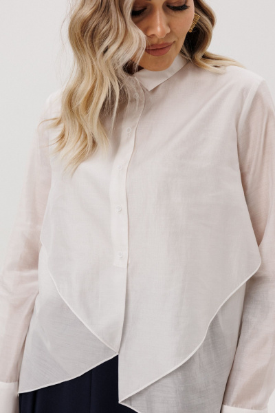 Рубашка Ma Vie М-723-1 белый - фото 3