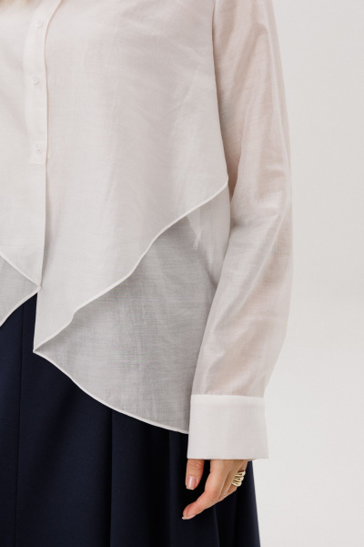 Рубашка Ma Vie М-723-1 белый - фото 2