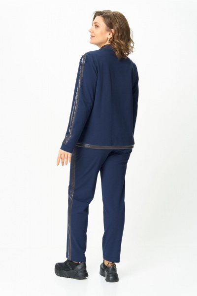 Блуза, брюки Bonna Image 455/1 синий - фото 8