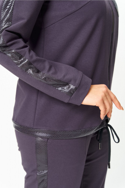 Блуза, брюки Bonna Image 455/2 серо-фиолетовый - фото 7
