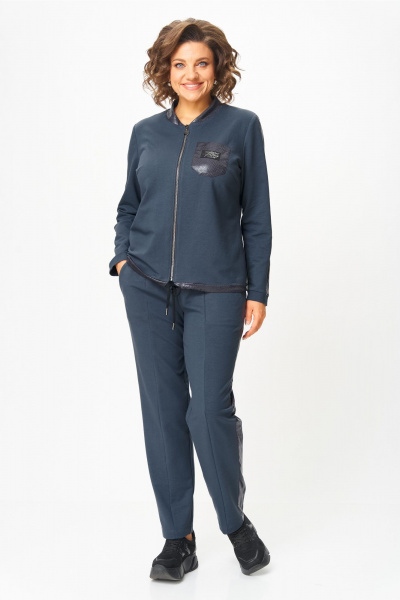 Блуза, брюки Bonna Image 455/4 серый - фото 1