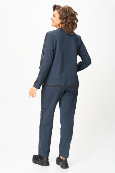 Блуза, брюки Bonna Image 455/4 серый - фото 6