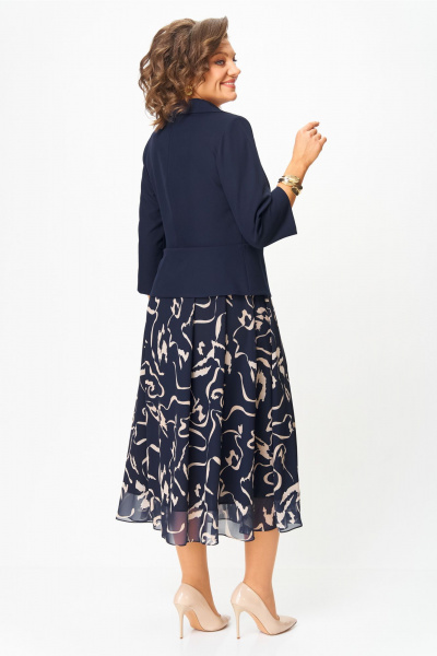 Платье Bonna Image 922-1/5 синий - фото 6