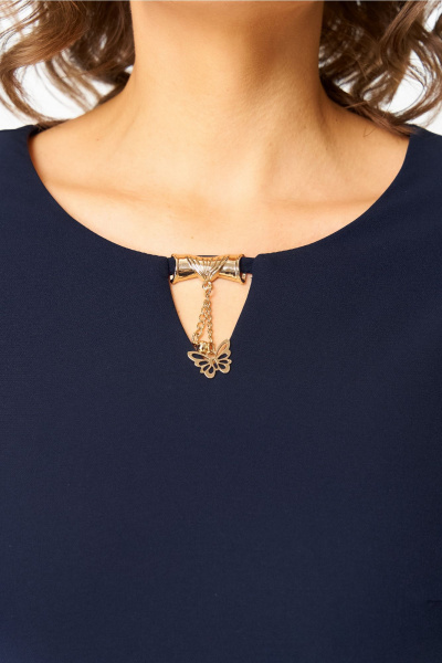 Платье Bonna Image 954-1/2 синий - фото 9