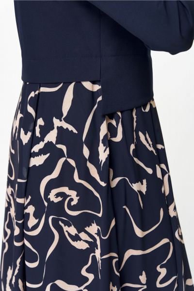 Платье Bonna Image 954-1/2 синий - фото 4