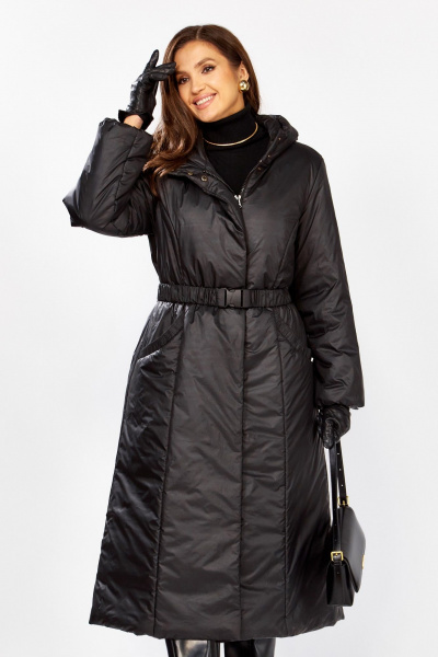 Пальто Lady Secret 8297 черный - фото 5