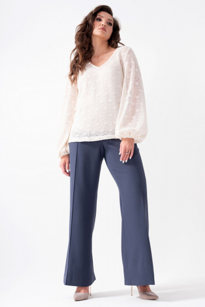 Брюки Erika 7012 синий - фото 3